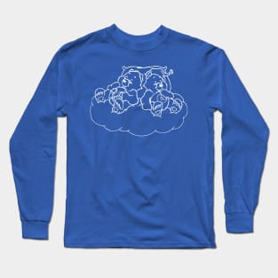 sleeping twin bears Long Sleeve T-Shirt